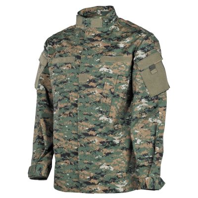 Jakna | bluzon MFH US Field Jacket ACU, Rip Stop, digital woodland | L