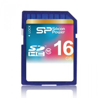 Spominska kartica SILICON POWER SD 16GB SDHC (Class 10)