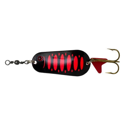 Žlica za vijačenje DAM EFFZETT STANDARD SPOON 8CM 45G SINKING FLUO RED/BLACK UV | 69614