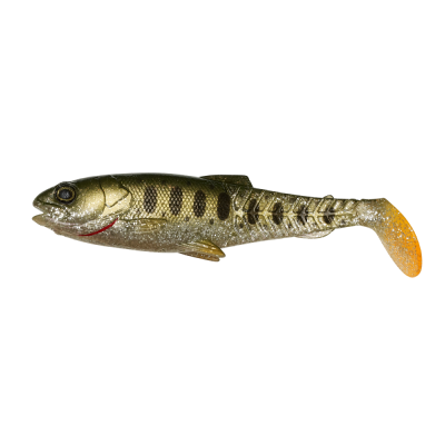 Silikonska vaba SAVAGEAR CRAFT CANNIBAL PADDLETAIL 12.5CM 20G OLIVE PEARL SILVER SMOLT | 71823