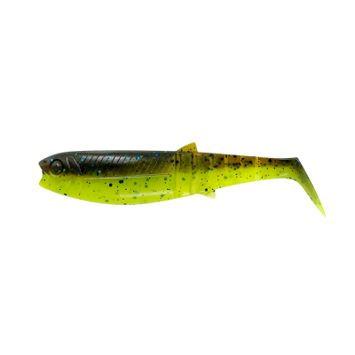 Silikonske vabe SAVAGE GEAR CANNIBAL SHAD 12.5CM 20G CHARTREUSE PUMPKIN 4PCS (77156)