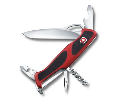 Švicarski preklopni nož Victorinox Ranger Grip 61red/black | 0.9553.MC