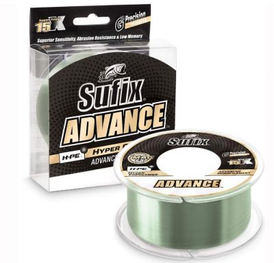 Laks za vijačenje Sufix ADVANCE G2 300 m - green | 0.40 mm / 15.0 Kg