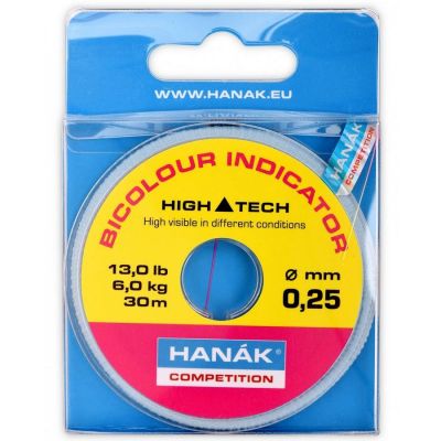 Laks - indikator HANAK Bicolor Indicator - pink/rumena | 30 m 0,25 mm