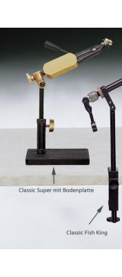 Primež za vezavo muh s podstavkom TRAUN RIVER Classic Super Tying Vise with Pedestal Base