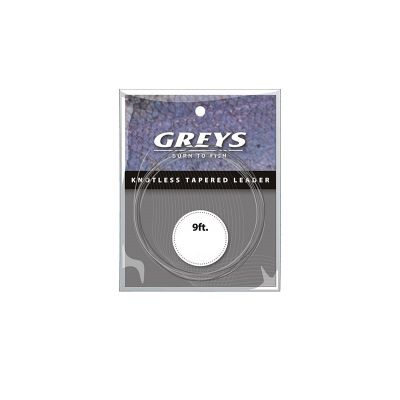 Predvrvica za muharjenje GREYS Greylon Knotless Tapered Leader 5x (0.15 mm)