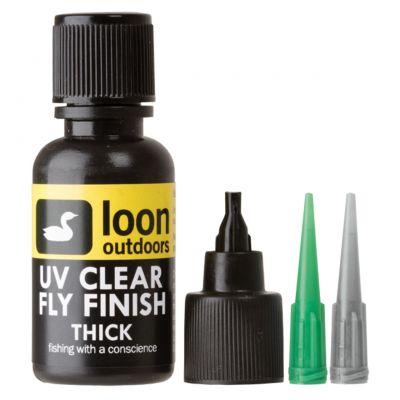 UV nanos Loon Outdoors UV CLEAR FLY FINISH THICK | debel