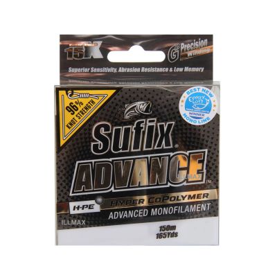 Laks za vijačenje Sufix ADVANCE G2 150 m - clear | 0.35 mm / 11.3 Kg