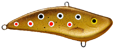 Glavinjara | vobler MONARCH DOK Vibro Zack 10 cm | BROWN TROUT - BT