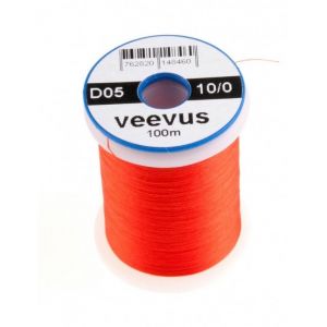 Nit za vezavo muh Veevus thread 10/0 100m | D05 HOT ORANGE