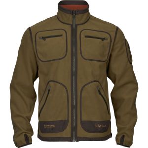 Flis jakna Härkila Kamko Fleece (Dark olive/Arabian spice)