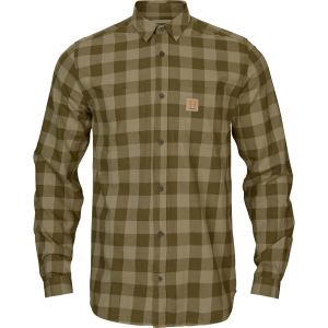 Lovska srajca Härkila Scandinavian L/S shirt | Dark olive check