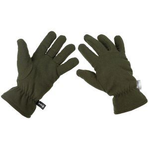 Rokavice MFH Fleece Gloves, OD green, 3M™ Thinsulate™ Insulation (15403B)