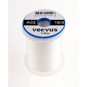 Nit za vezavo muh Veevus thread 16/0 100m | A02 WHITE