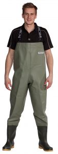 PVC hlačni škornji OCEAN Chest waders - 600 g PVC | 2-70