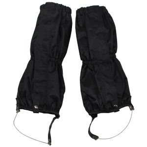 Zimske gamaše MFH Gaiters, with zipper, wire, black | 20123A