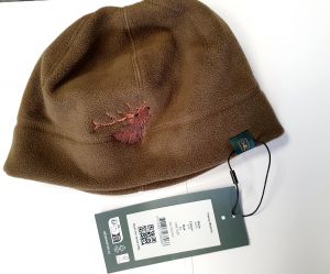 Lovska kapa iz flisa Deerhunter Fleece Beanie 6029 - 379 Tarmac Green - jelen