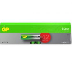Alkalne baterije GP SUPER AA (LR6) 12 kos (B0124T)