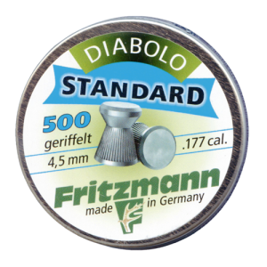 Metki za zračno orožje | diabole Fritzmann Airgun Ammunition Diabolo Standard 4.5 mm | ravni (500 kos)