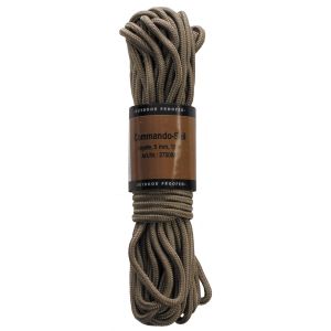 Pletena vrv MFH Rope, coyote, 5mm, 15 m