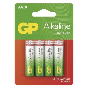 Baterija GP ALKALINE alkalna LR6 AA 8 blister