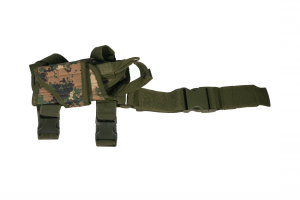 Taktični | nožni tok za orožje Matrix Tornado Universal Tactical Thigh / Drop Leg Holster (Color: Digital Woodland)