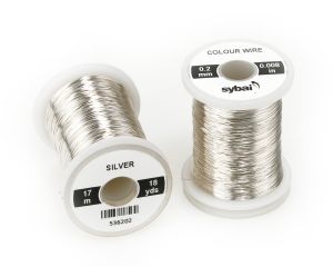 Žica za povijanje muh SYBAI Colour Wire, 0.2 mm, Silver