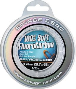 Laks fluorocarbon SavaGear Soft Fluoro Carbon 0.60mm 20m | 54855