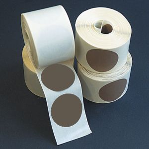 Nalepke za tarče Target patch brown (ø 35 mm) - rjave