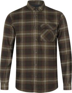 Lovska srajca iz flanele Seeland Glen Flannel Shirt (Pine green check)