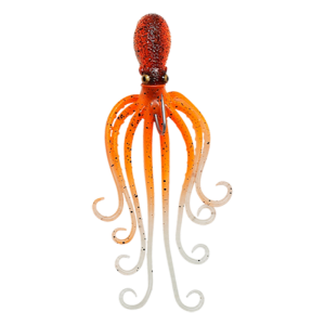 Vaba za morje - hobotnica SAVAGE GEAR 3D OCTOPUS 15CM 70G SINKING UV ORANGE/GLOW (63886)