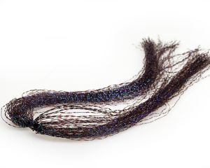 Bleščice za potezanke SYBAI tackle Magnum Crystal Flash Hair, Dark Brown Peacock