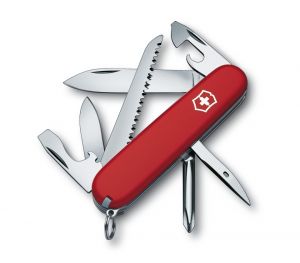 Švicarski preklopni žepni nož Victorinox Hiker, rdeč (1.4613)