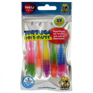 Set silikonskih vab behr TRENDEX TORTUGA 4 Ripple Body Forelli-Shrimp 5,5 cm (90-256 02)