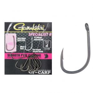 Trnki za krapolov Gamakatsu G-Carp SPECIALIST R hooks grey #2