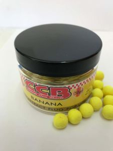 Pop-up boili CCB CARP CRO BAITS FLUO POP UPS 14mm | BANANA