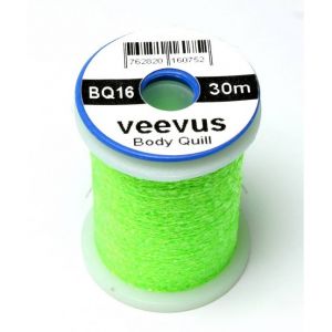 Nit za telo muhe Veevus Body Quill 30m | BQ16 FL. CHARTREUSE