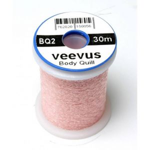 Nit za telo muhe Veevus Body Quill 30m | BQ2 PALE PINK