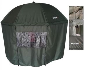 Ribiški dežnik CASTED RIBOLOVNI ZAKLON, 3,0m SA PLAŠTOM POTPUNO ZATVORIVO (CAS 017 300)