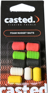 Pop-up/zig-rig pena casted foam nugget baits (CAS 357907)