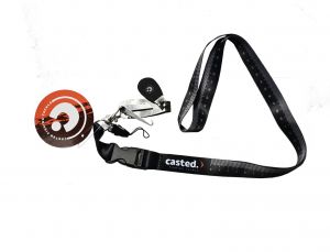 Ščipalec za laks Casted Line Clipper & Hang Belt Fish Ruler (CAS T1016)