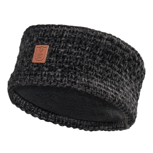 Zimski trak Deerhunter Lady Knitted Headband 6487 999 Black - ONE SIZE