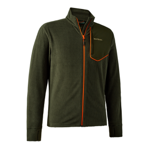 Flis jakna Deerhunter Chamois Full-Zip Fleece 8095 - 361 Forest Green