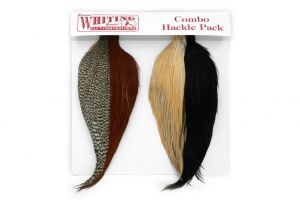 Skalp - material za vezavo Whiting Introductory Hackle Pack - Four 1/2 Capes