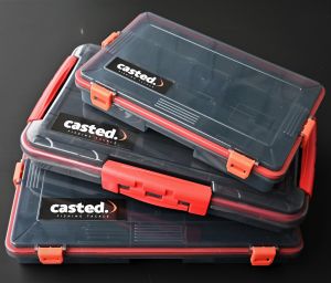 Vodoodporna škatla za vabe Casted Lure and Tackle BOX #2 Waterproof - 32x23x5 cm