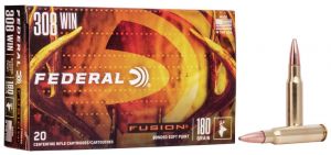 Strelivo | naboji Federal Fusion 308 Winchester 11,7g / 180gr SP (20 kos)