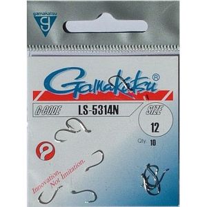 Trnki Gamakatsu LS-5314N - velikost 2 | 10 kos