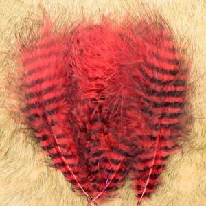 Marabu za vezavo muh HENDS GRIZZLY MARABOU Red Orange | GM-315