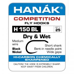 Muharski trnki HANAK COMPETITION H 150 BL Dry & Wet (25 kos)