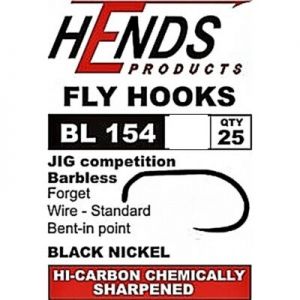 Muharski trnki HENDS BL 154 JIG Competition Barbless (25 kos)